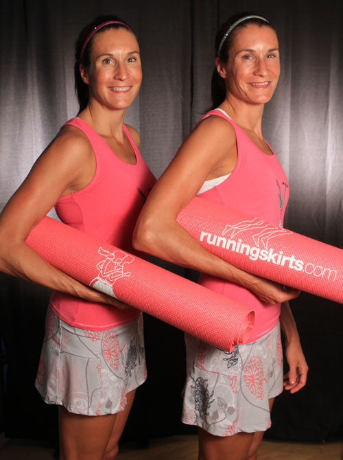pink yoga mat