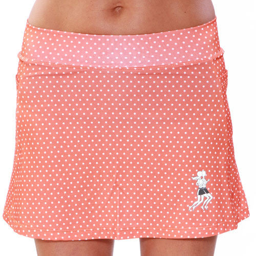 Pumpkin Dot Running Skirt
