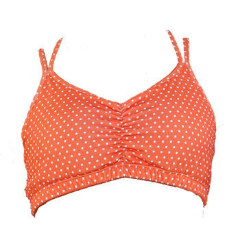 Pumpkin Dot Strappy Top
