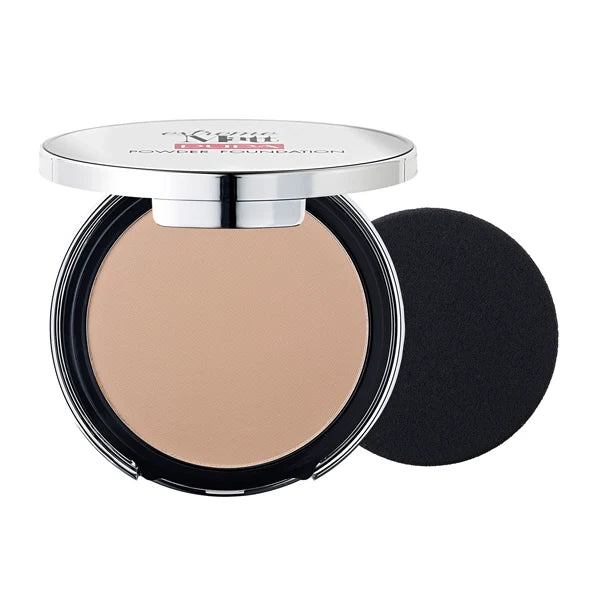Pupa Milano Extreme Matt Natural Matt Effect Compact Powder Foundation-040-Natural Beige#Shade_Natural Beige:3