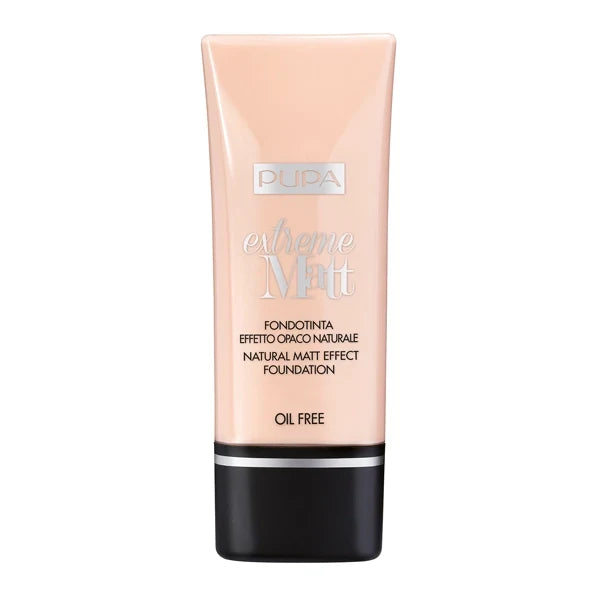 Pupa Milano Extreme Matt Natural Matt Effect Foundation Medium Beige 30ml#Shade_Medium Beige