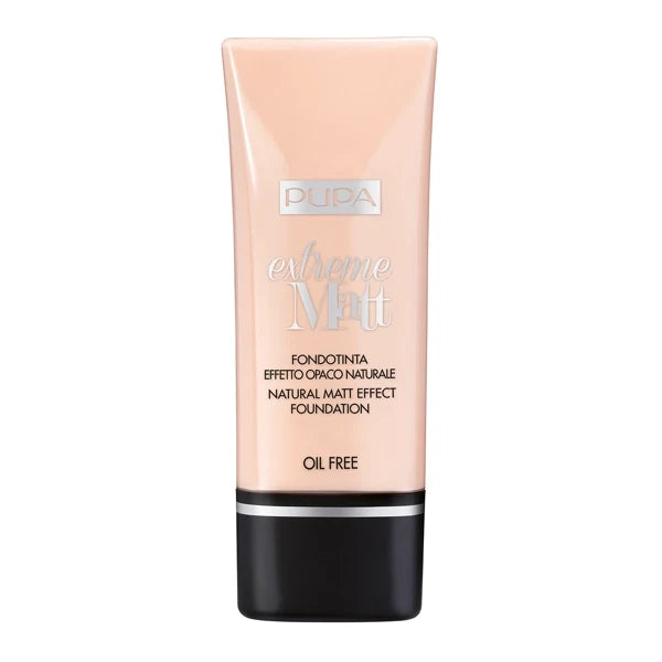 Pupa Milano Extreme Matt Natural Matt Effect Foundation Sand 30ml#Shade_Sand:3