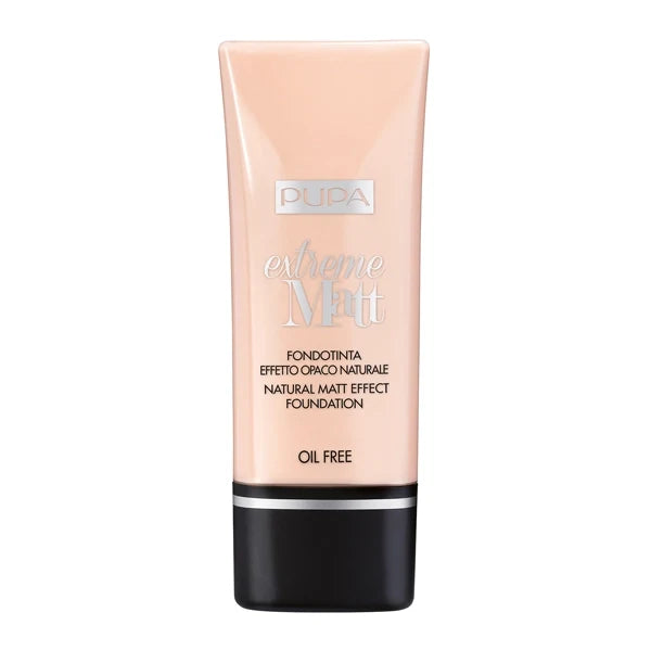 Pupa Milano Extreme Matt Natural Matt Effect Foundation Golden Beige 30ml#Shade_Golden Beige:5