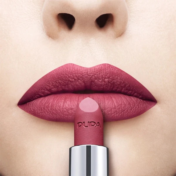 Pupa Milano I'M Matt Pure Colour Lipstick Ultimate Matte Brown Rose 3.5gm#Shade_Brown Rose