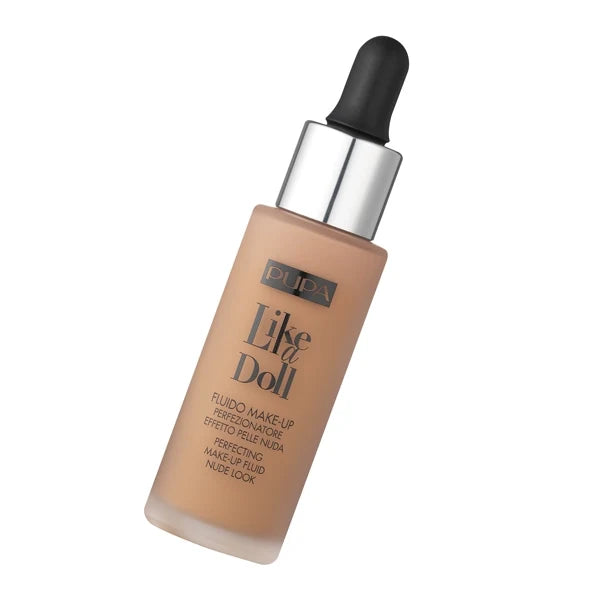 Pupa Milano Like A Doll Perfecting Make-Up Fluid Nude Look Sand Beige 30ml#Shade_Sand Beige:1