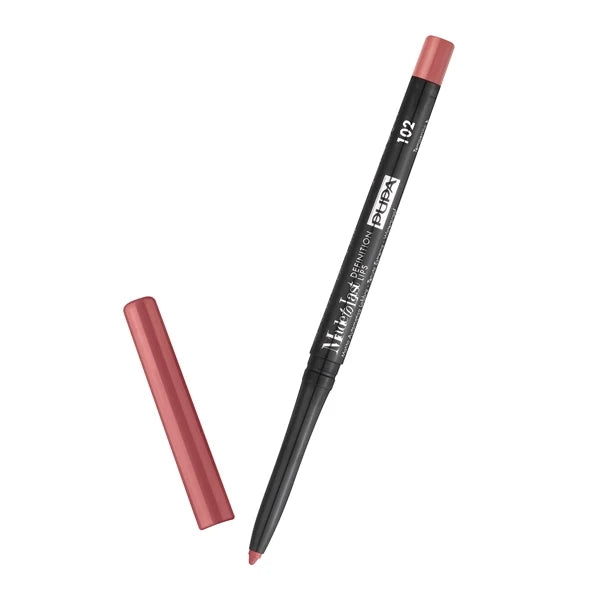 Pupa Milano Made To Last Definition Lips Automatic Lip Pencil Extreme Staying Power - Waterproof -102-Soft Rose 0.35gm#Shade_Soft Rose