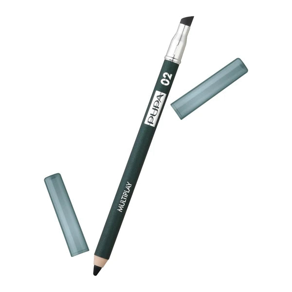 Pupa Milano Multiplay Triple-Purpose Eye Pencil Electric Green 1.2gm#Shade_Electric Green