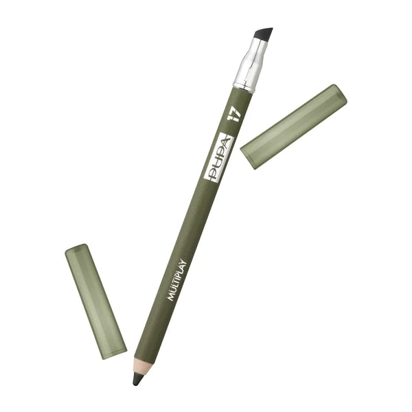 Pupa Milano Multiplay Triple-Purpose Eye Pencil Elm Green 1.2gm#Shade_Elm Green