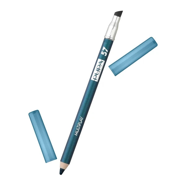 Pupa Milano Multiplay Triple-Purpose Eye Pencil Petrol Blue 1.2gm#Shade_Petrol Blue