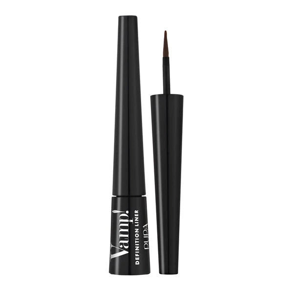 Pupa Milano Vamp! Definition Liner Eyeliner With Felt-Tip Applicator-100-Extra black