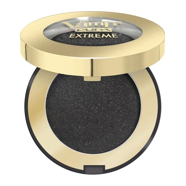 Pupa Milano Vamp! Extreme Creamy Powder Eyeshadow Dramatic Effect Pay-Off Extreme Black 2.5gm#Shade_Extreme Black:1