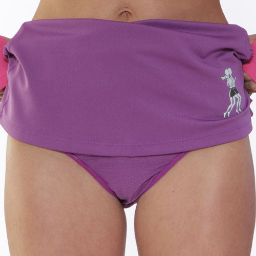 purple ultra swift skirt briefs