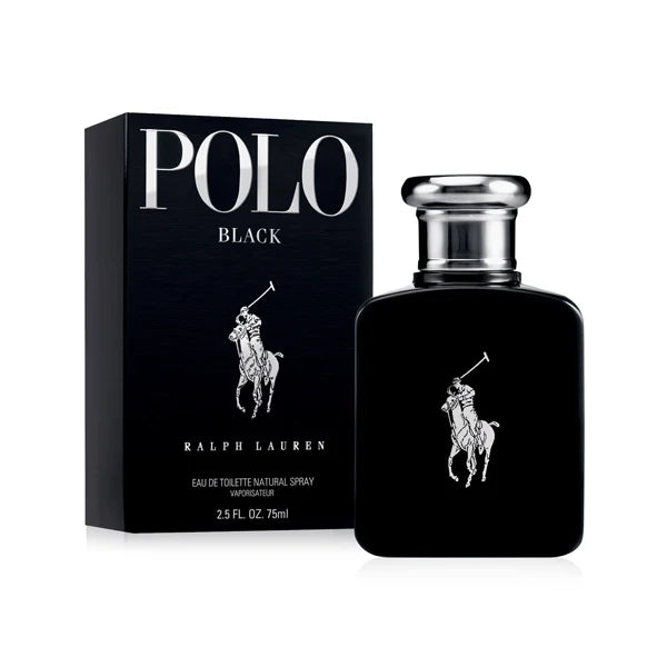 Ralph Lauren Polo Black Eau De Toilette 75ml#Size_75 ml