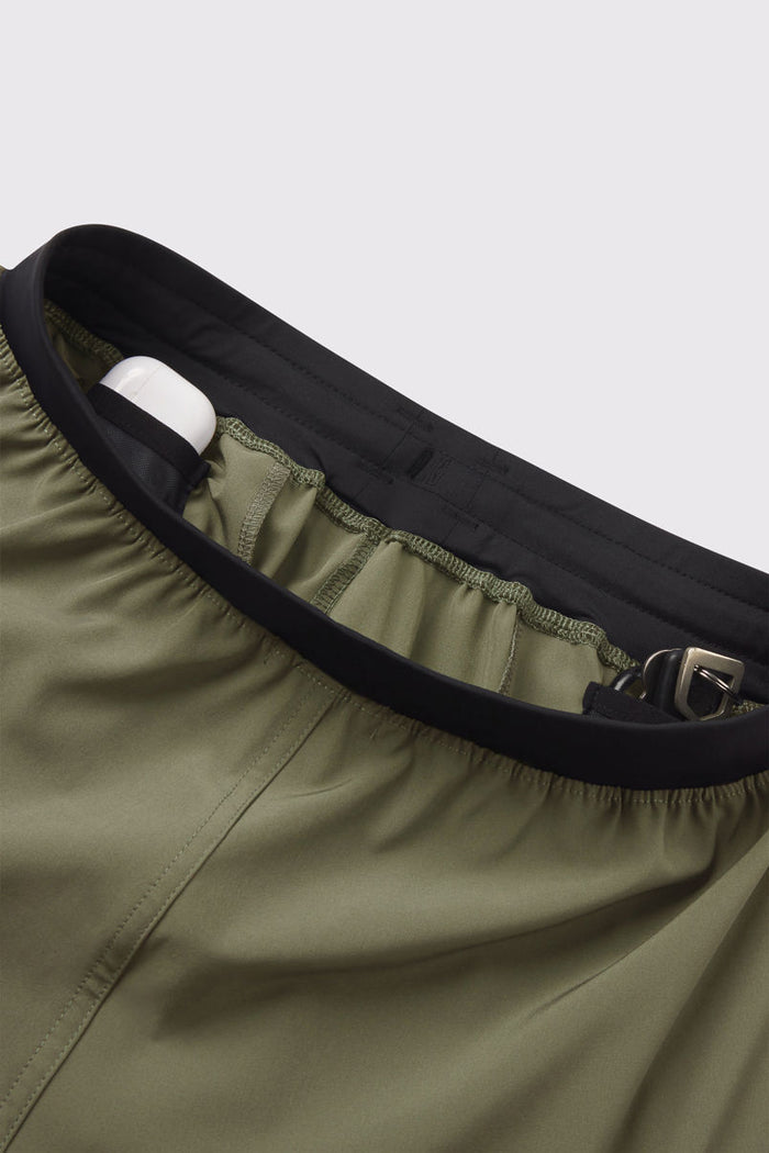 Rapid Short - Sage - photo from interior pocket detail #color_sage