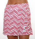 red candystripe athletic skirt