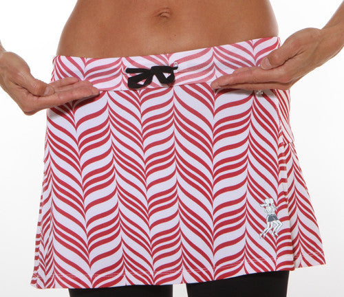 red candystripe drawstring