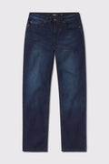 Relaxed Athletic Fit Jeans 2.0 - Medium Distressed - photo from front flat lay #color_medium-distressed