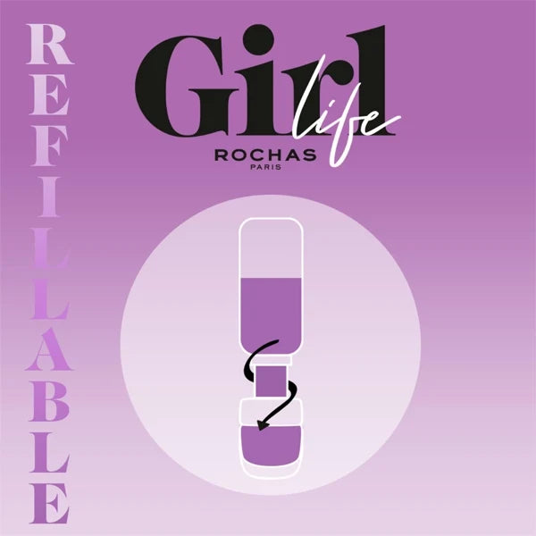 Rochas Girl Life Eau De Parfum Recharge