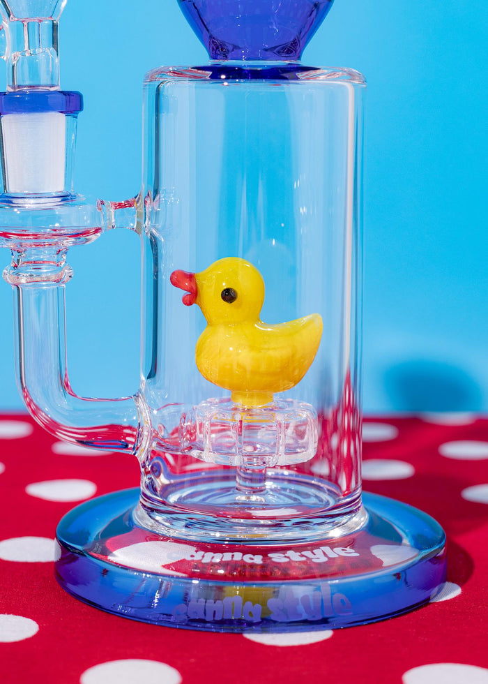 RUBBER DUCK FIGURINE BONG