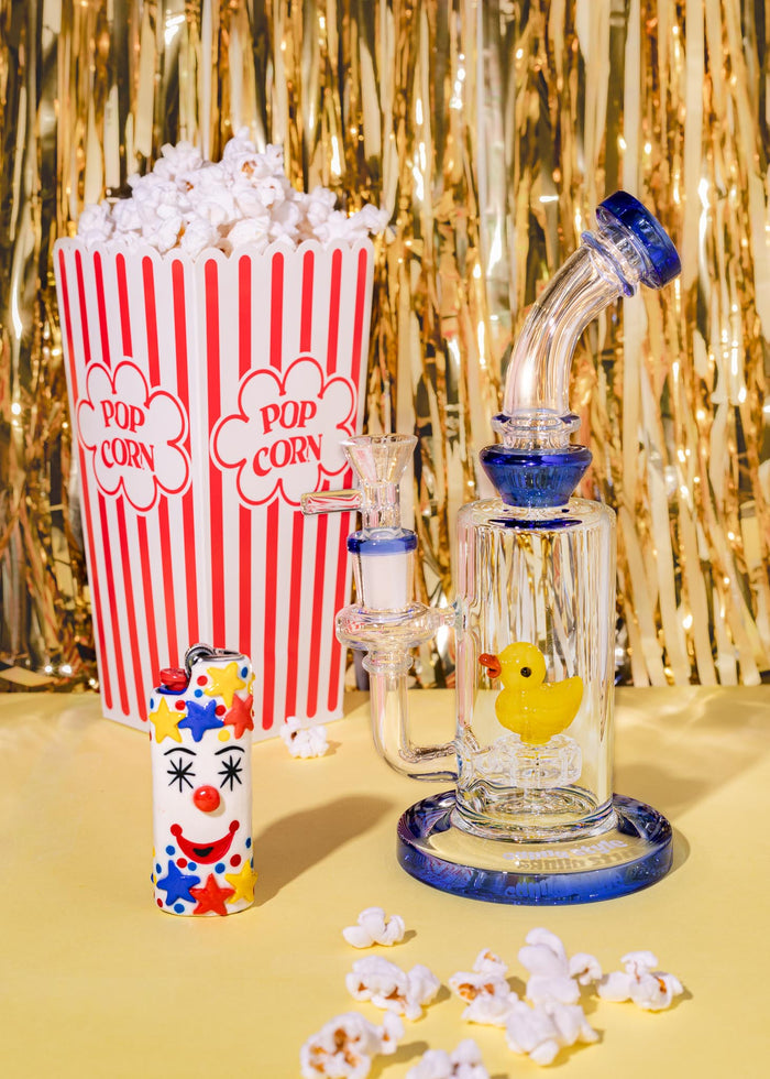 RUBBER DUCK FIGURINE BONG