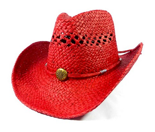 Ruby Red Cowgirl Hat