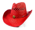 Ruby Red Cowgirl Hat