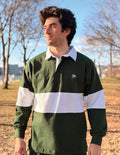 Rugby Shirt - Green & White (The Turf Burn)