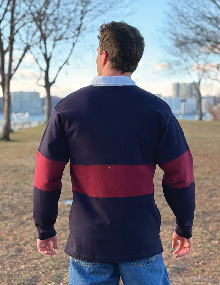 Rugby Shirt - Navy & Red (The Sin Bin)