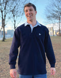 Rugby Shirt - Navy Solid (The Scrum Bucket)