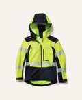 S3 Solution Hoodie - Hi Vis Truewerk #color_black/vis yellow