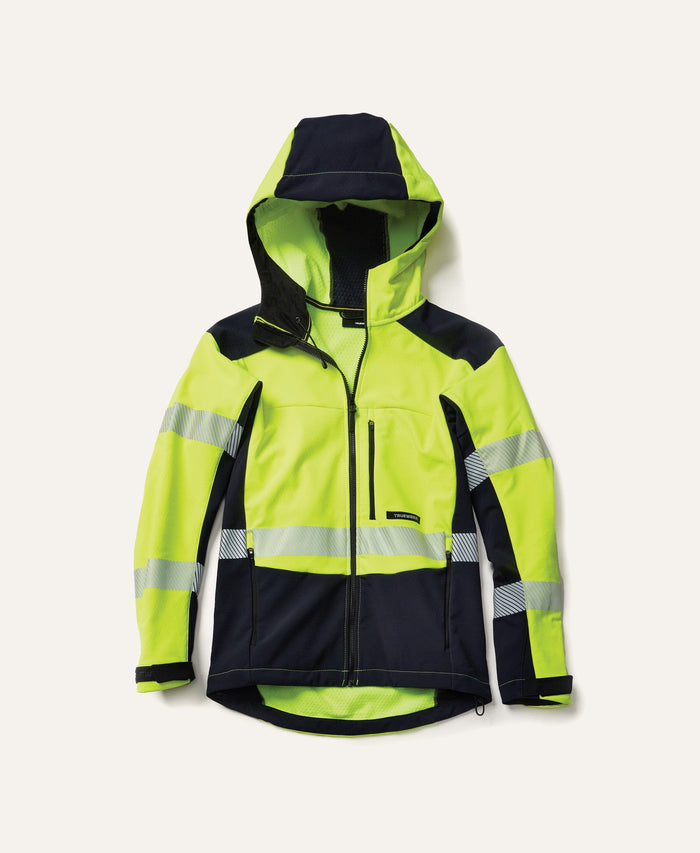 S3 Solution Hoodie - Hi Vis Truewerk #color_black/vis yellow