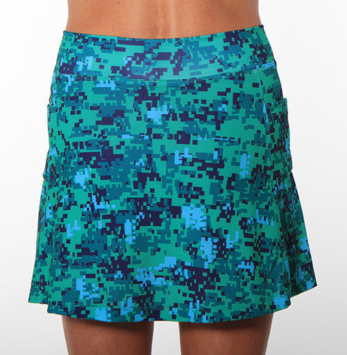 seacamp athletic skirt back