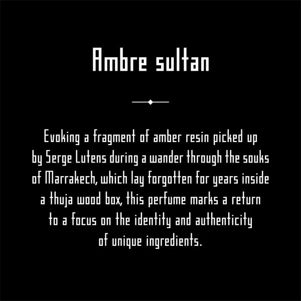 Serge Lutens Collection Noire Ambre Sultan Eau de Parfum 50ml#Size_50 ml