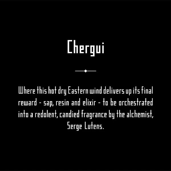 Serge Lutens Collection Noire Chergui Eau de Parfum 50 ml#Size_50 ml