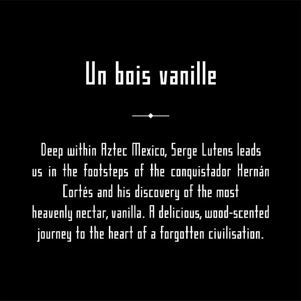 Serge Lutens Collection Noire Un Bois Vanille Eau de Parfum 50 ml#Size_50 ml