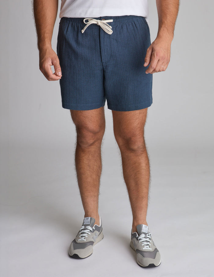 Sharehouse Shorts - Weekend Tally Navy (The Ditch Plains)
