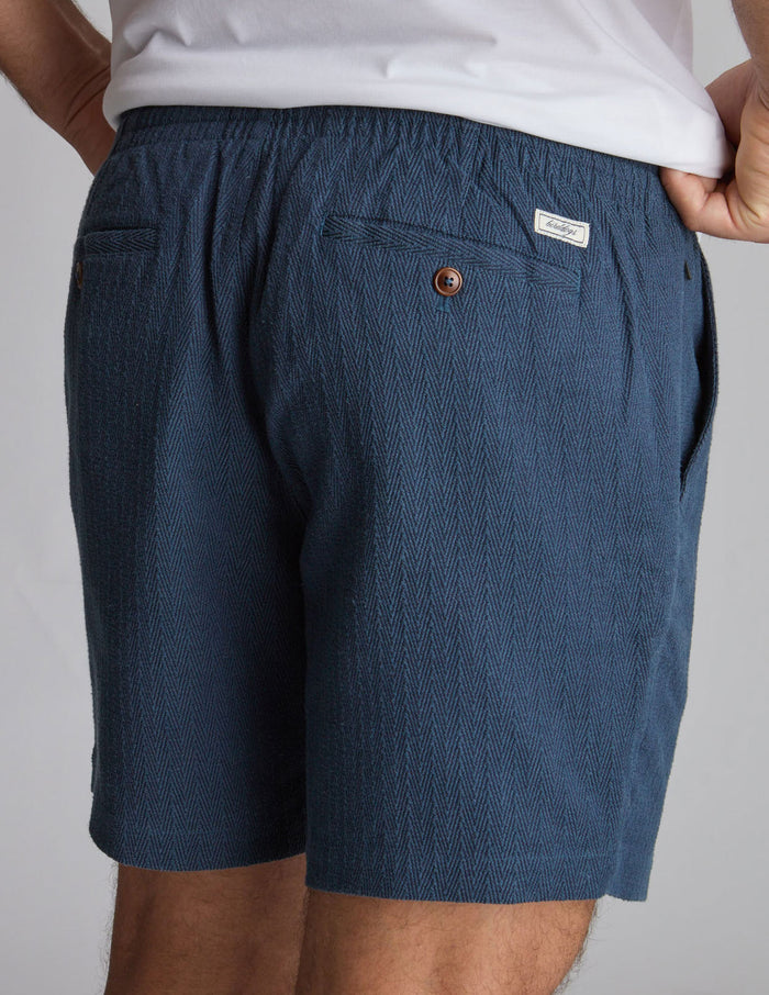 Sharehouse Shorts - Weekend Tally Navy (The Ditch Plains)
