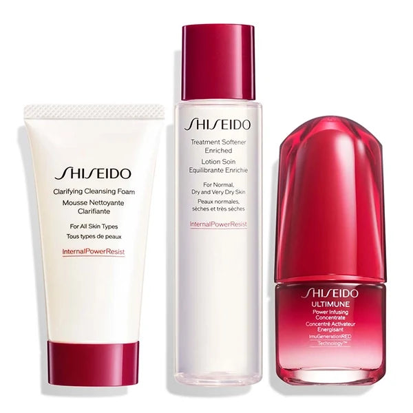 Shiseido Essential defence trio