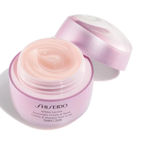 Shiseido White Lucent Overnight Cream And Mask