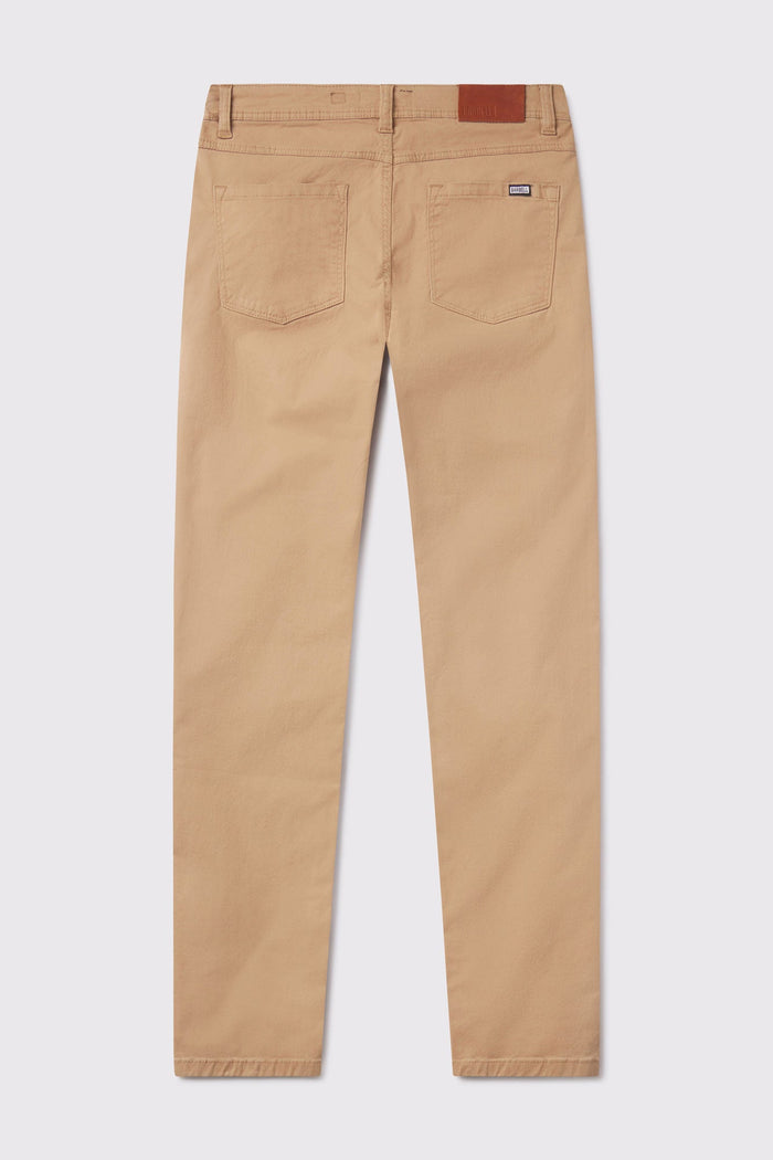 Athletic Fit Chino Pant 2.0 Slim - Khaki - photo from back flat lay #color_khaki