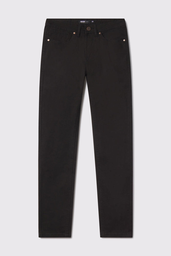 Athletic Fit Chino Pant 2.0 Slim- Black - photo from front flat lay #color_black
