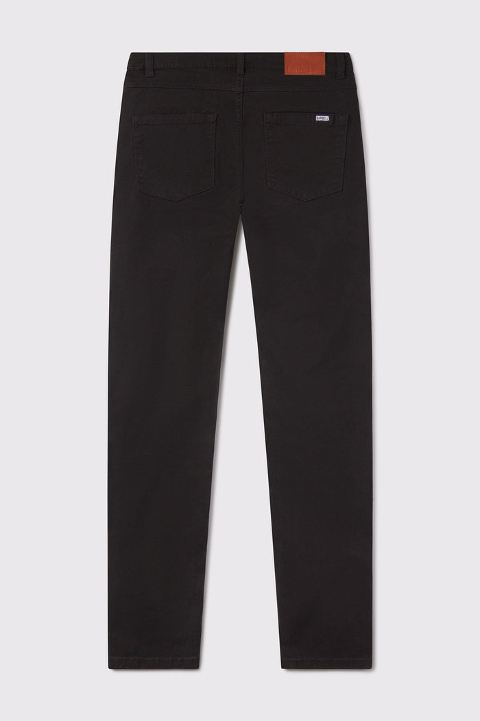 Athletic Fit Chino Pant 2.0 Slim - Black - photo from back flat lay #color_black