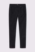 Mens Slim Athletic Fit Jeans 2.0-  Black - photo from front flat lay #color_black
