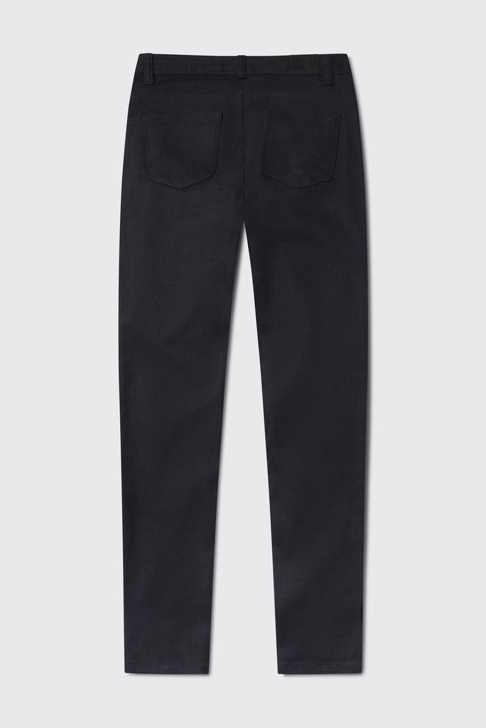 Mens Slim Athletic Fit Jeans 2.0 -Dark Rinse - photo from back flat lay #color_dark-rinse