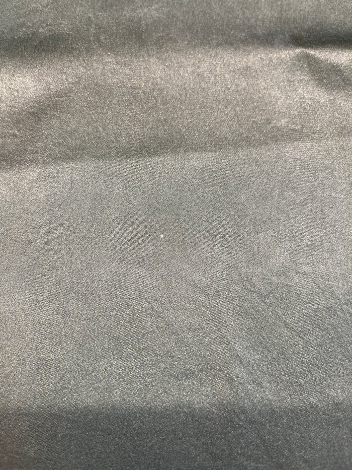 Small Green Minimal Floral Natural Silk Scarf (with imperfection)