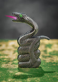 snake lighter with pink flame