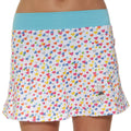 sparkle hearts running skirt