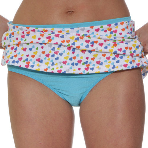 sparkle skirt azure brief