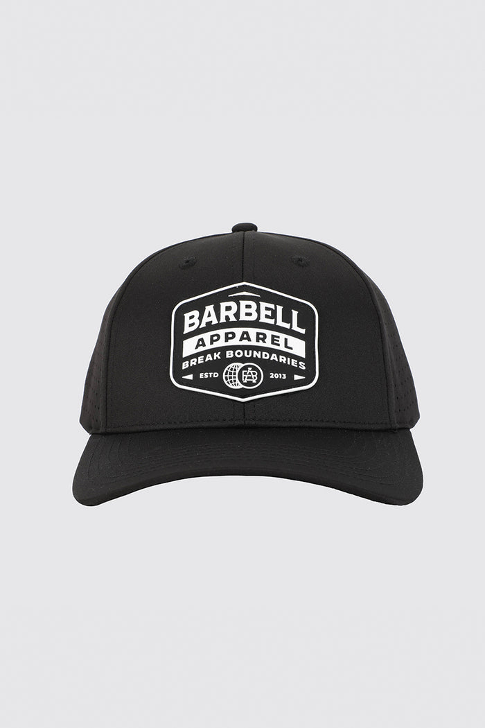 Mesh Snapback - Black - photo from front flat lay #color_black