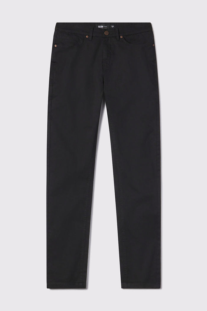 Athletic Fit Chino Pant 2.0 - Black - photo from front flat lay #color_black